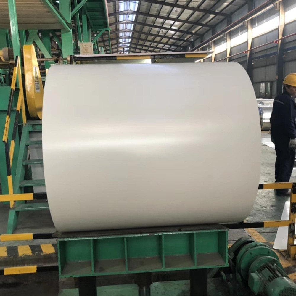 Color-coated coil