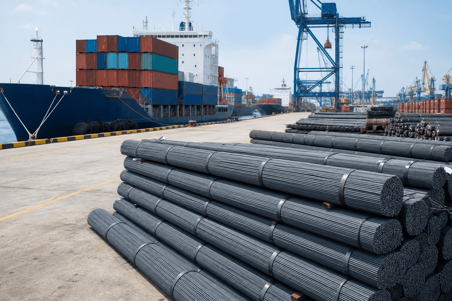 Taiwan. Steel, Scrap & Chemicals