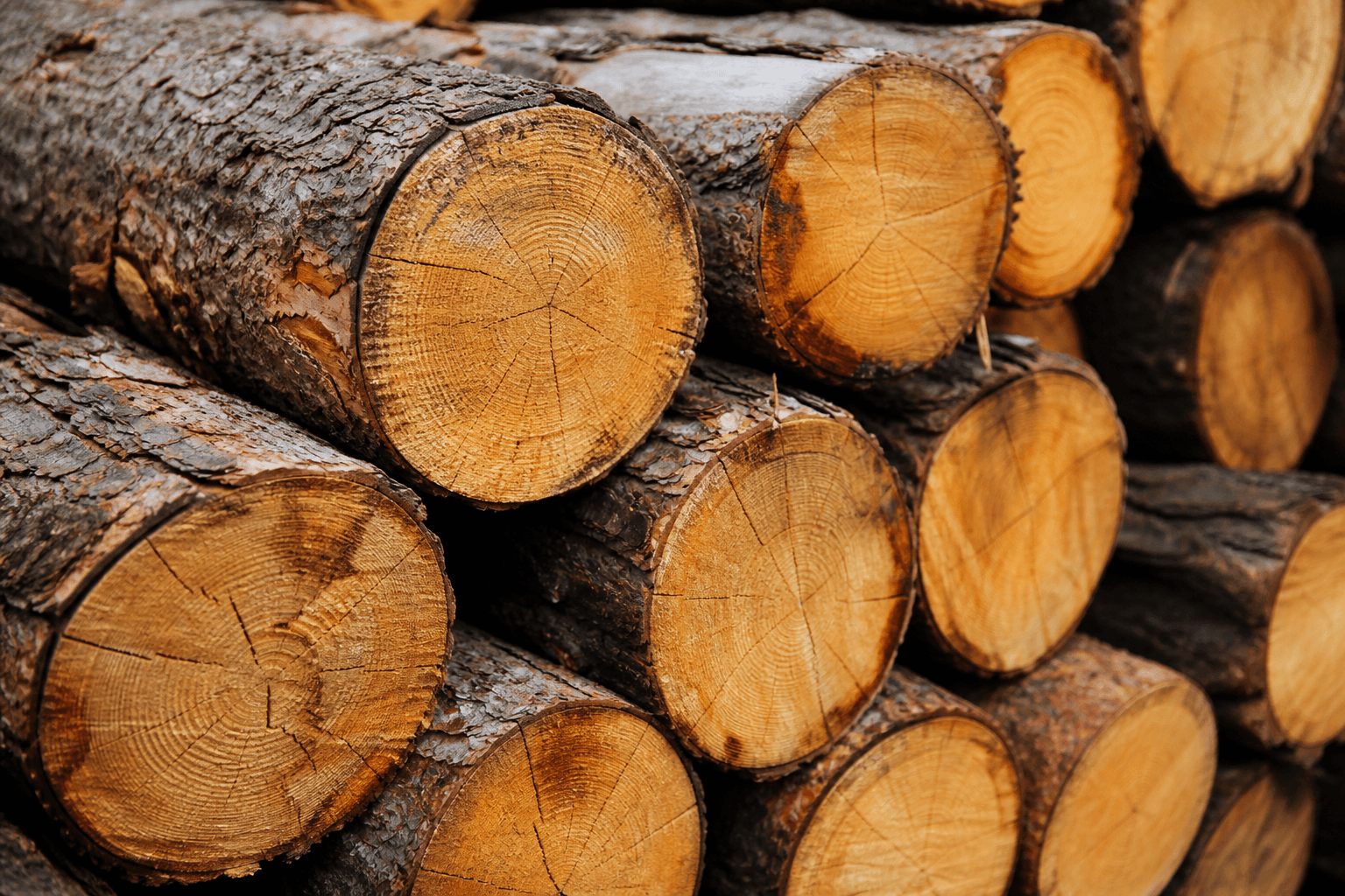 Hardwood timber cross-sections for export