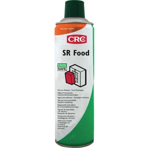 CRC SR Food silicone release aerosol can marked Food Processing Safe