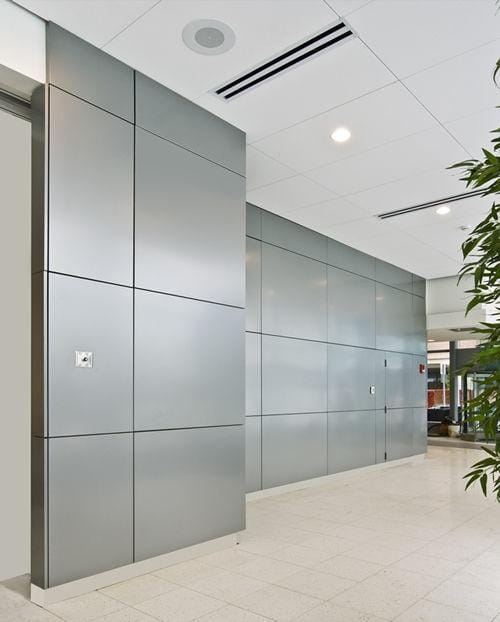 Steel doors fabricated from color-coated plate
