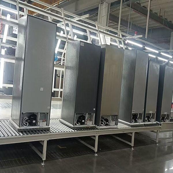 Home appliances manufactured from galvanized steel coil