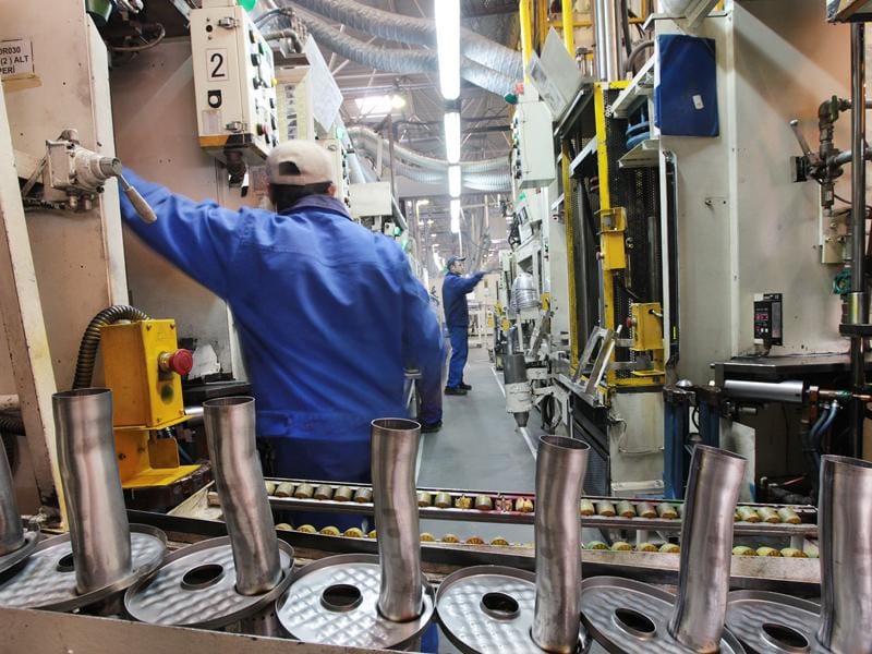 Automotive parts stamped from stainless steel coil