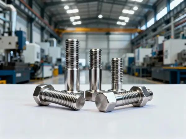 Stainless fasteners manufactured from stainless steel rod